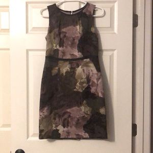 Loft Watercolor Dress